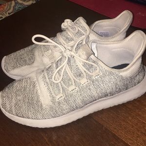 Grey adidas tubular